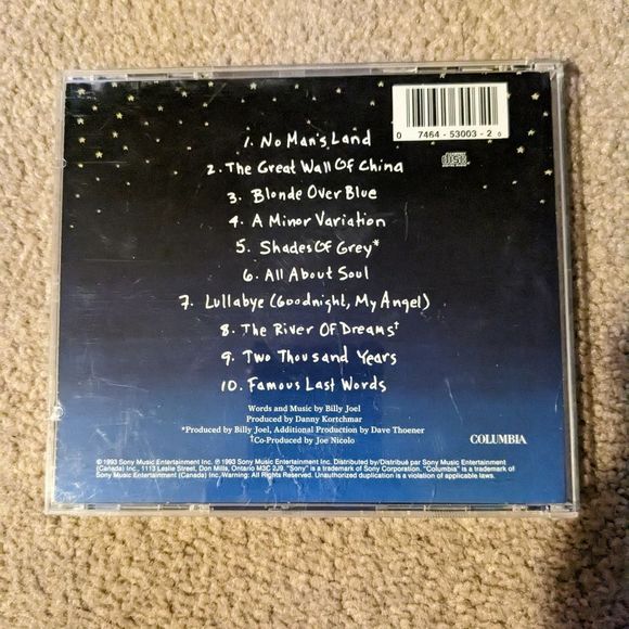 Billy Joel River of dreams CD - Picture 2 of 2